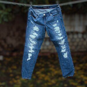 Torrid Premium Distressed Boyfriend Jeans 10R